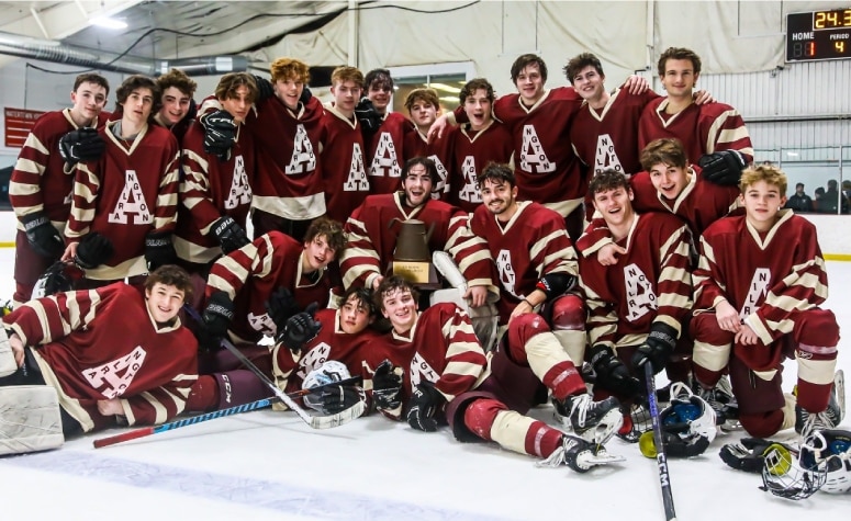 Arlington won the 2023 Ed Burns Coffee Pot Tournament over Hingham.