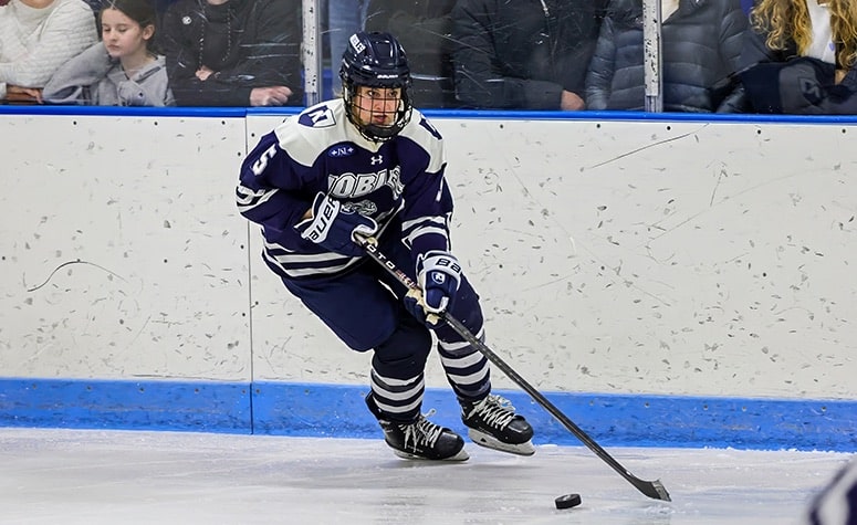 Nobles forward Gretta Hulbig was one of the top performers in girls prep hockey this past week.