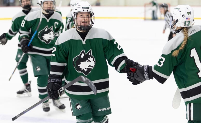 Kelsey Baker and New Hampton are gunning for a fourth-straight Small School title. (Yuqi Qian)