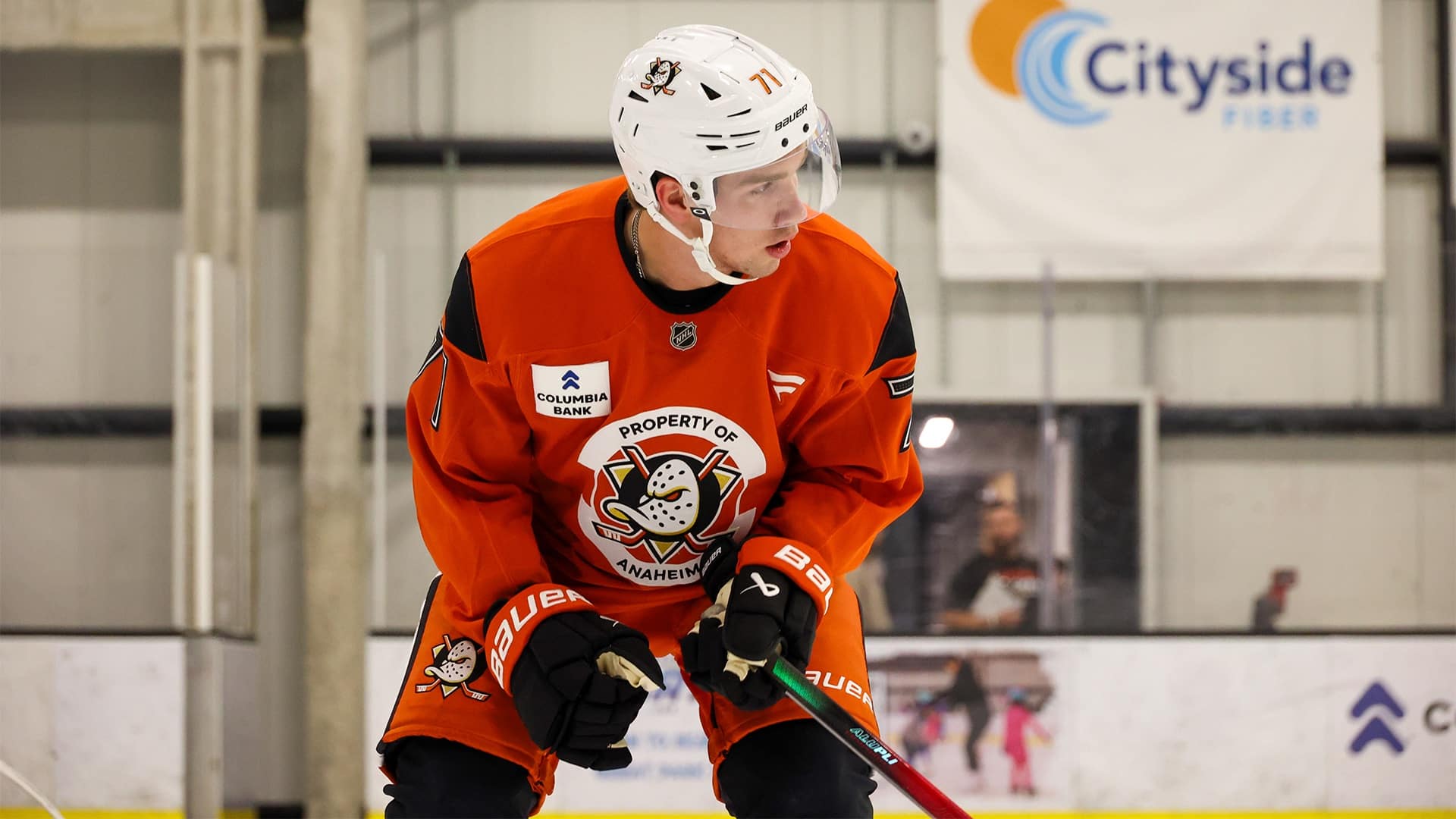 The Anaheim Ducks selected Rian Chudzinski with the 82nd overall pick in the 2026 NHL Draft. (Anaheim Ducks)